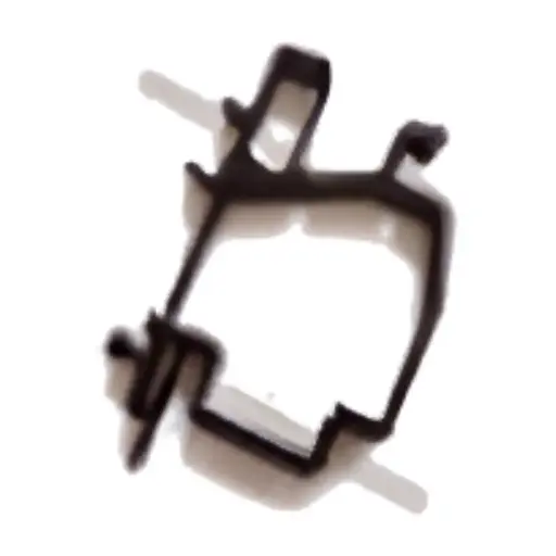 [T40-F134] soporte de carcasa frontal (derecha)